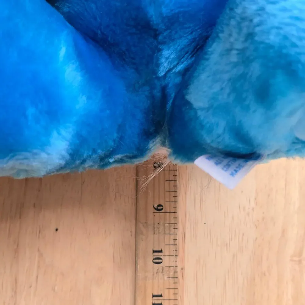 Vintage Kodak Kolorkins Click Plush 1989 80s Blue